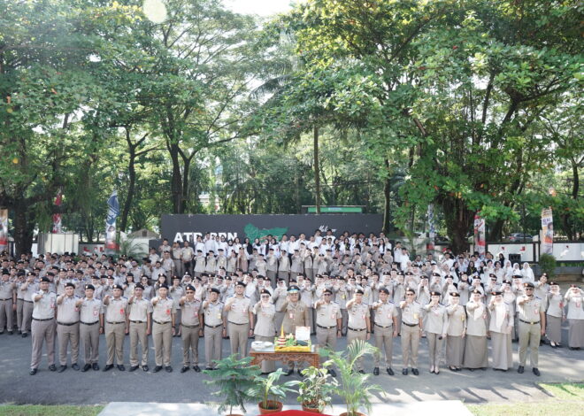 Semarak HANTARU 2025, Kanwil BPN Kalbar Gelar Upacara Peringatan UUPA ke-65