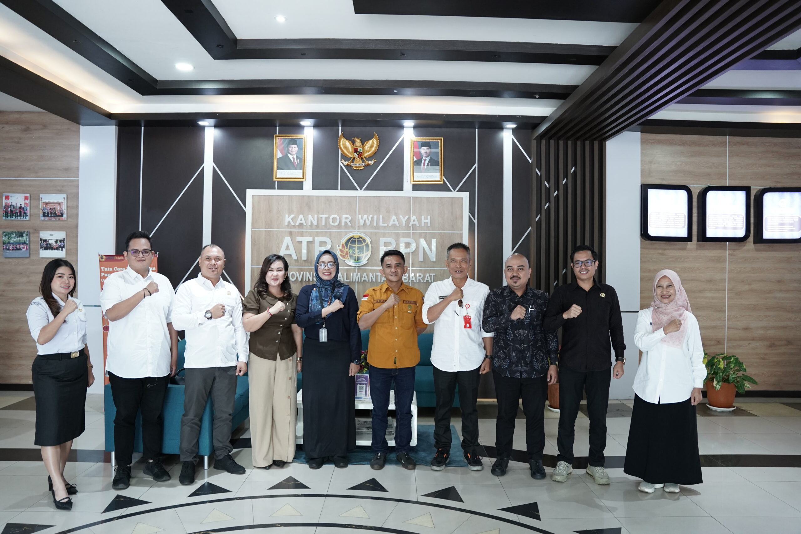 BPN Kalbar Terima Kunjungan Komisi I DPRD Landak, Bahas Isu Strategis Pertanahan