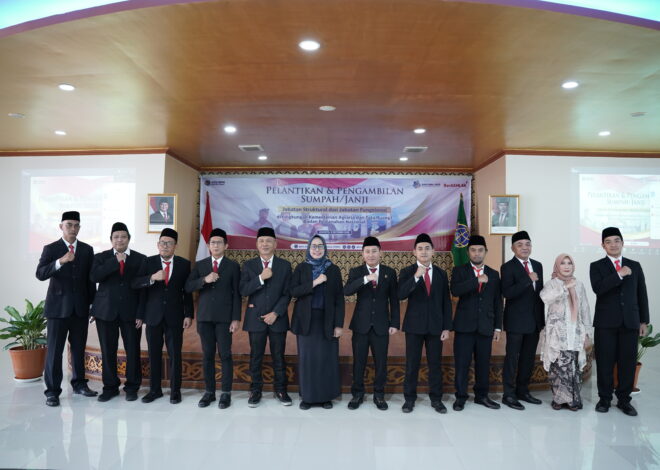 Menteri ATR/BPN Nusron Wahid Lantik 804 Pejabat, 9 di Antaranya dari Kalimantan Barat