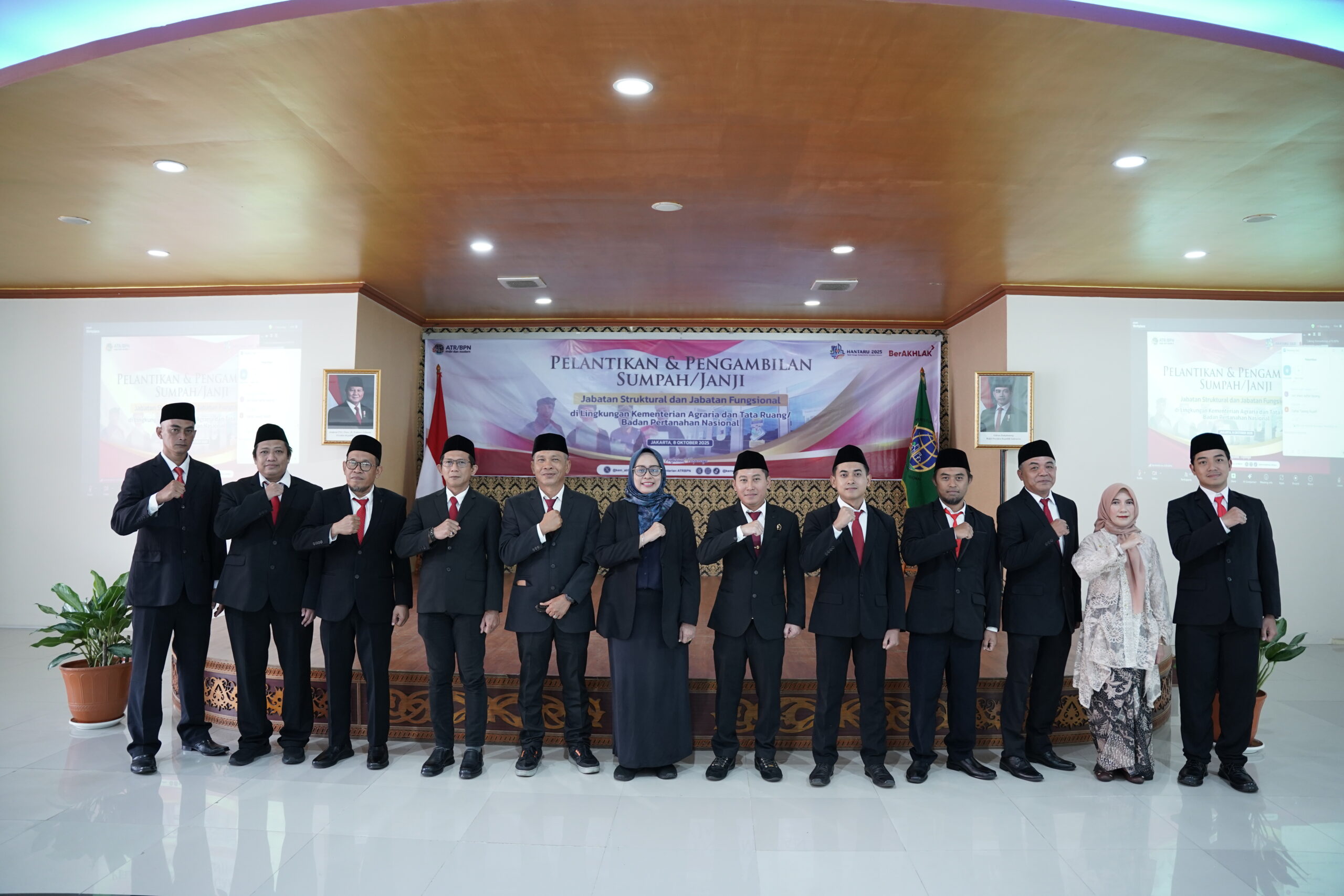 Menteri ATR/BPN Nusron Wahid Lantik 804 Pejabat, 9 di Antaranya dari Kalimantan Barat