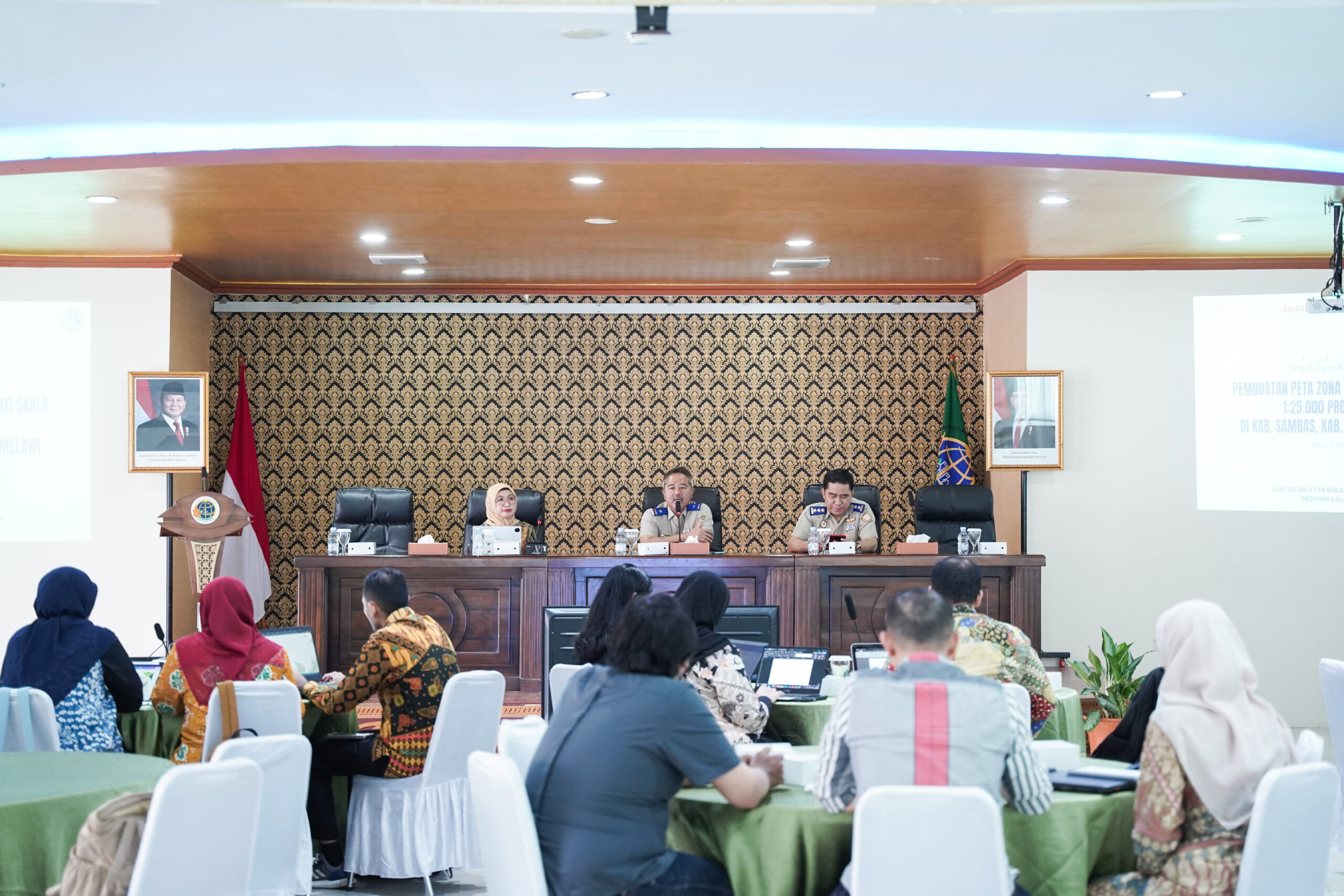 Kanwil BPN Kalbar Terima Kunjungan Ditjen Pengadaan Tanah untuk Sosialisasi Pembuatan Peta Zona Nilai Tanah