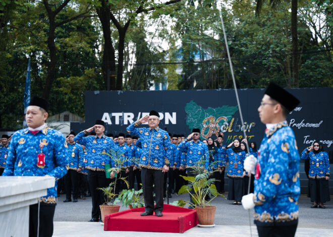 Kanwil BPN Kalimantan Barat Gelar Upacara Hari Pahlawan 2025, Tegaskan Komitmen Melanjutkan Perjuangan Para Pendahulu