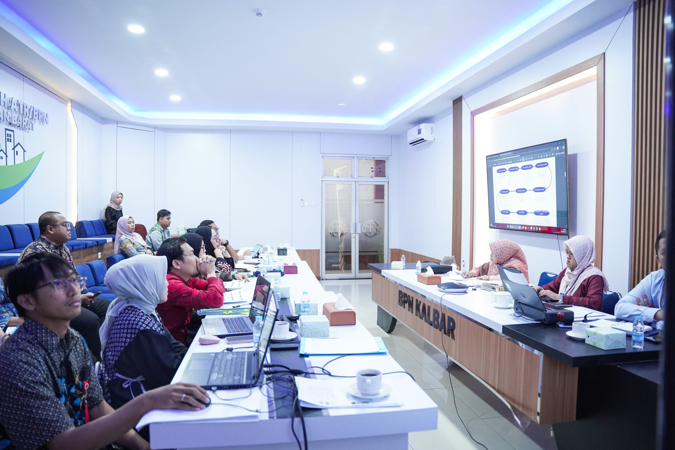 BPN Kalbar dan Ombudsman RI Gelar Rakor Penyelesaian Laporan Masyarakat Bidang Pertanahan