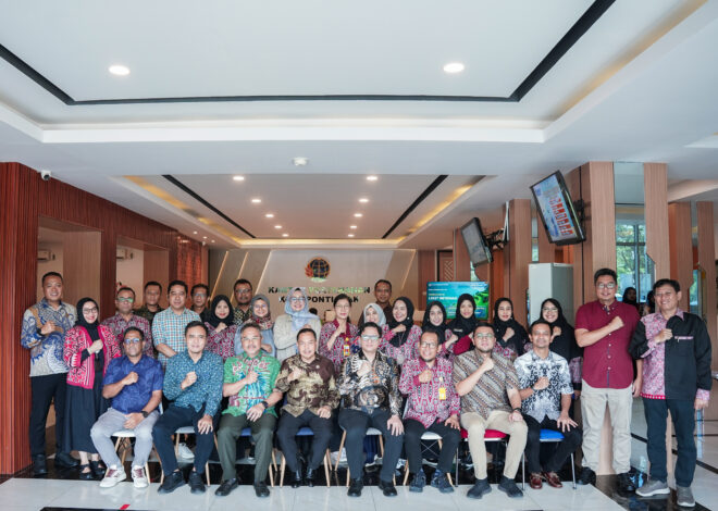 Dirjen PSKP Kementerian ATR/BPN Tutup Kunjungan Kerja dengan Meninjau Kantor Pertanahan Kota Pontianak