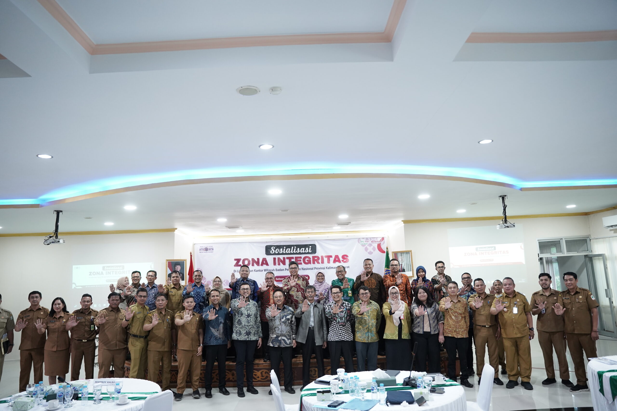BPN Kalbar Gelar Sosialisasi Zona Integritas untuk Perkuat Reformasi Birokrasi dan Pelayanan Publik
