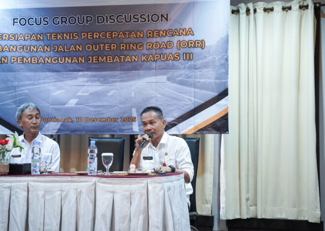 Kanwil BPN Kalbar Dukung Percepatan Pembangunan ORR dan Jembatan Kapuas III