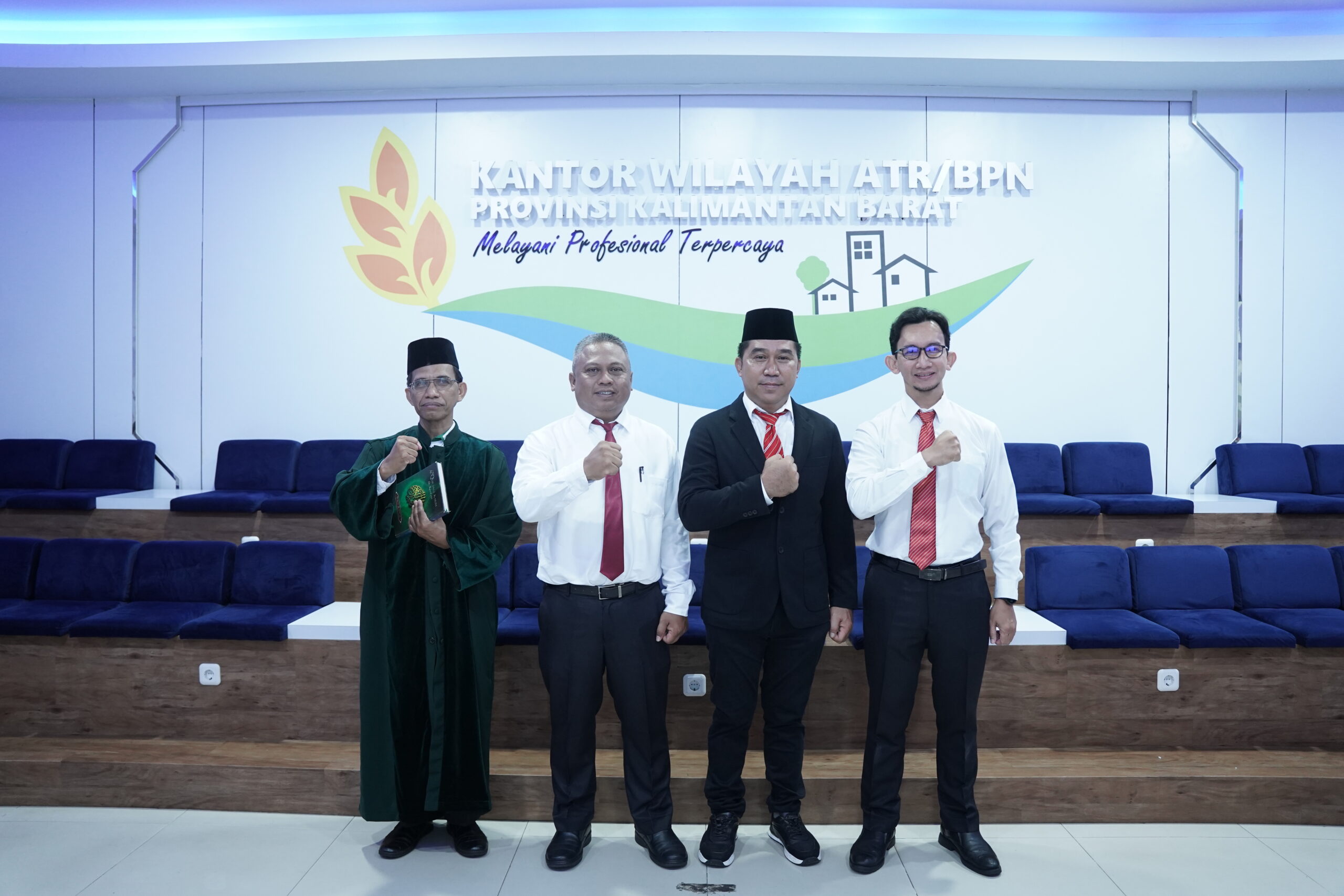Kanwil BPN Kalbar Lantik dan Ambil Sumpah Pejabat Penilai Pertanahan