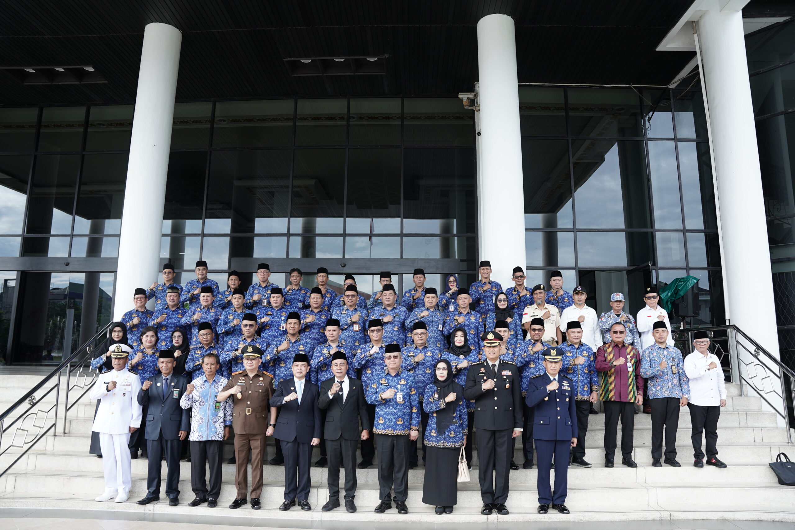 Kanwil BPN Kalbar Hadiri Upacara Peringatan Hari Bela Negara ke-77 di Kantor Gubernur