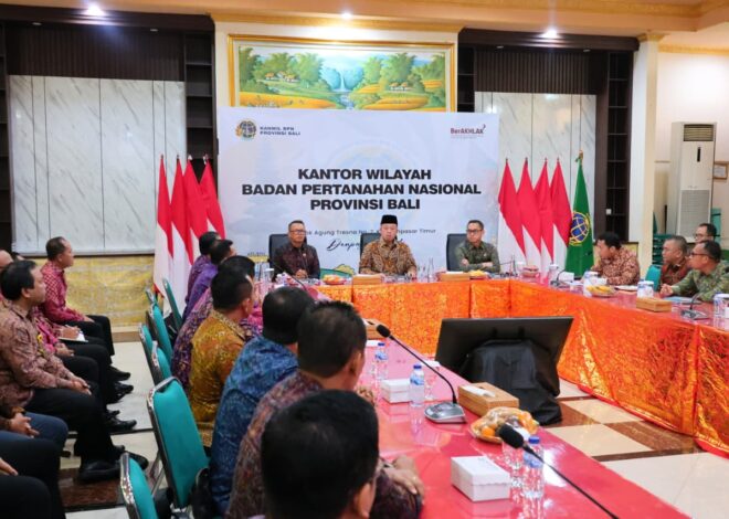 Pesan Menteri Nusron kepada Jajaran di Bali: Transformasi Layanan Pertanahan Harus Sejalan dengan Perubahan Perilaku Masyarakat