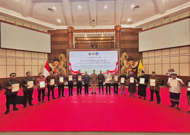 Serahkan Sertipikat di Bali, Menteri Nusron Ungkap Manfaat Sertipikasi Tanah untuk Perekonomian