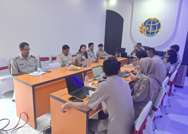 Kantor Pertanahan Kabupaten Sanggau Laksanakan Rapat Monitoring dan Evaluasi Kinerja Internal