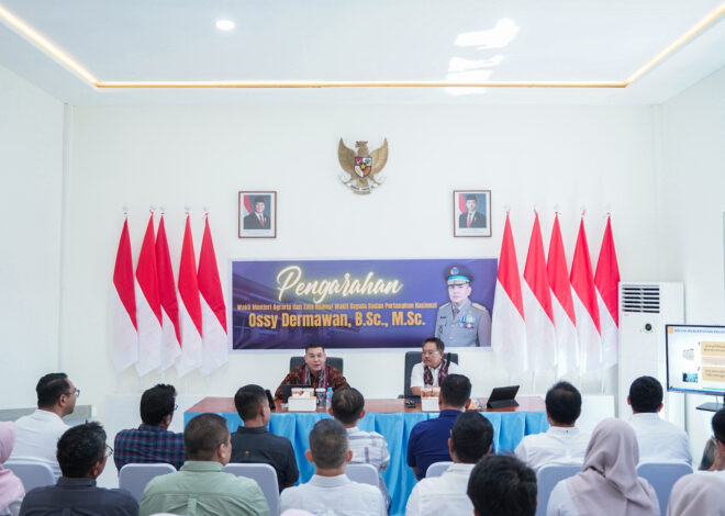 Wamen ATR/BPN Berikan Pengarahan kepada Jajaran Kanwil BPN Kalimantan Barat