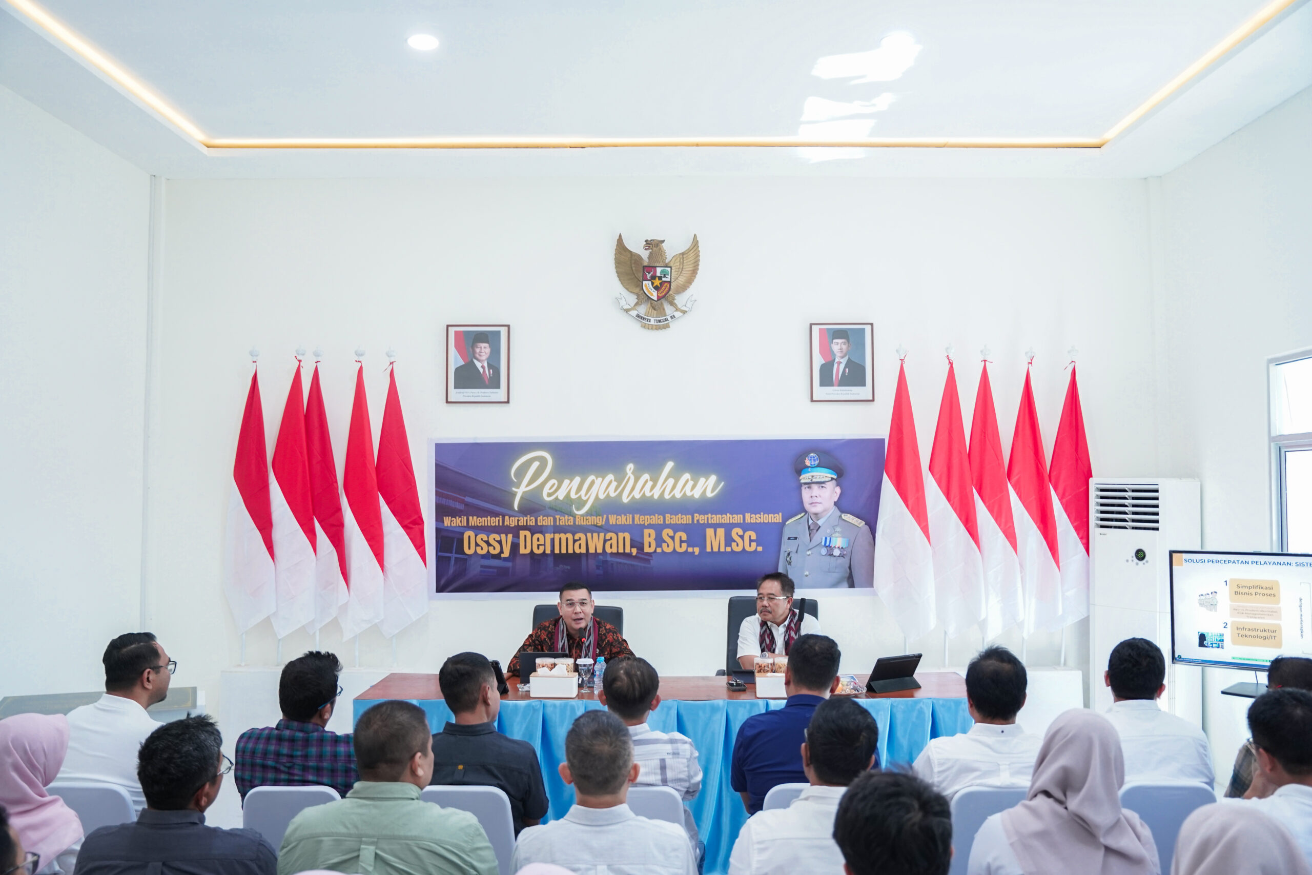 Wamen ATR/BPN Berikan Pengarahan kepada Jajaran Kanwil BPN Kalimantan Barat