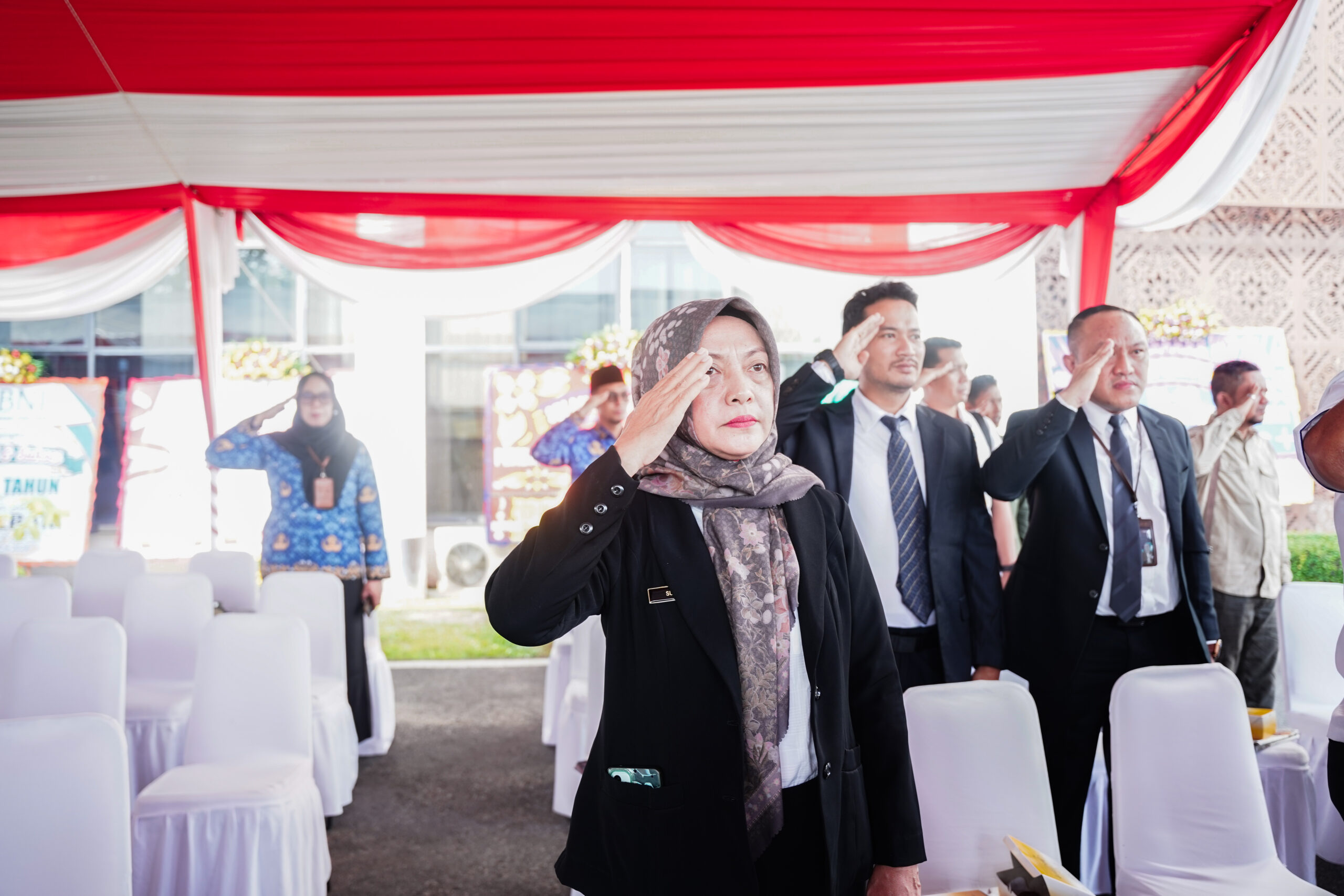 BPN Kalbar Hadiri Upacara Peringatan HUT ke-69 Pemerintah Provinsi Kalimantan Barat