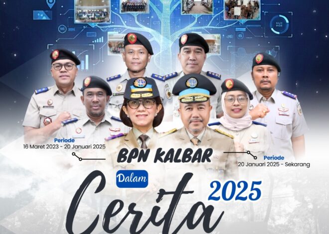 Kaleidoskop Kanwil BPN Kalimantan Barat Tahun 2025