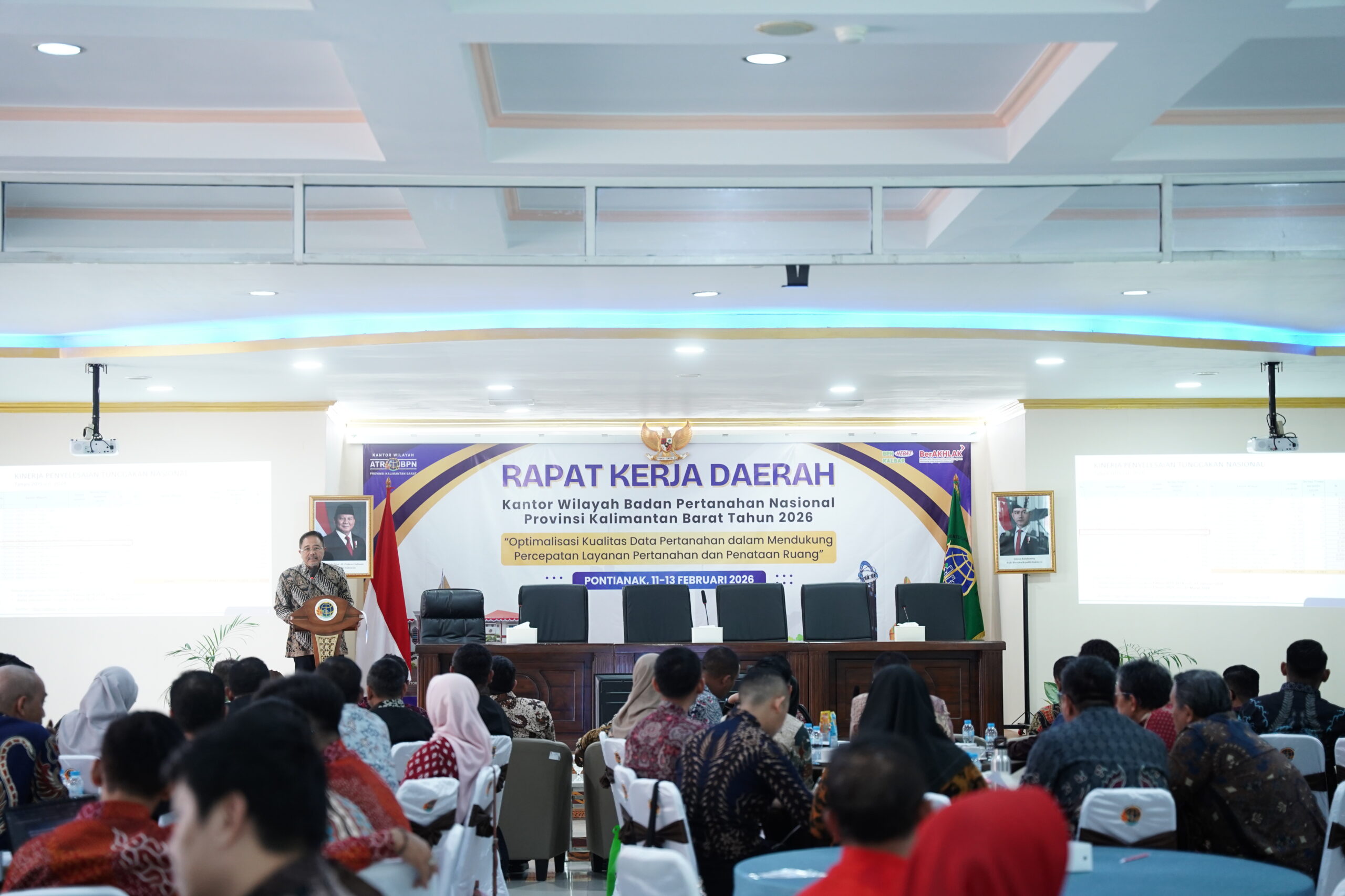 Rakerda 2026 Berlanjut, Kanwil BPN Kalbar Evaluasi Kinerja 2025 dan Susun Aksi Strategis 2026