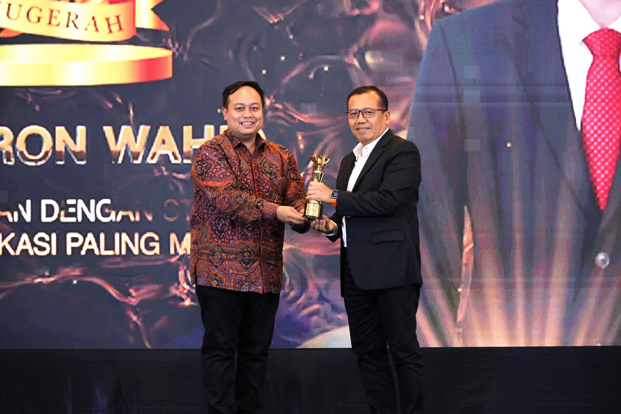 Kementerian ATR/BPN Terima Penghargaan dari INDOPOSCO atas Diseminasi Strategi Komunikasi yang Paling Masif