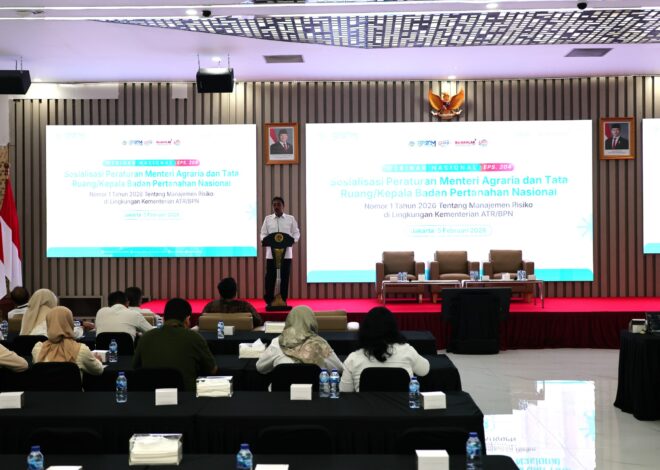 Sosialisasikan Permen ATR/Kepala BPN 1/2026, Sekjen: Terapkan secara Terstruktur dan Menyeluruh
