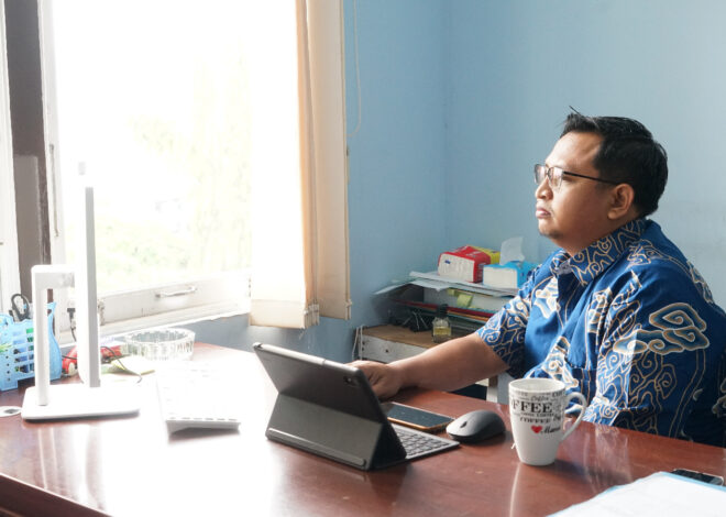 Kepala Seksi Penetapan Hak dan Pendaftaran Kantor Pertanahan Kabupaten Sanggau Jadi Narasumber di RRI Entikong Bahas Reforma Agraria