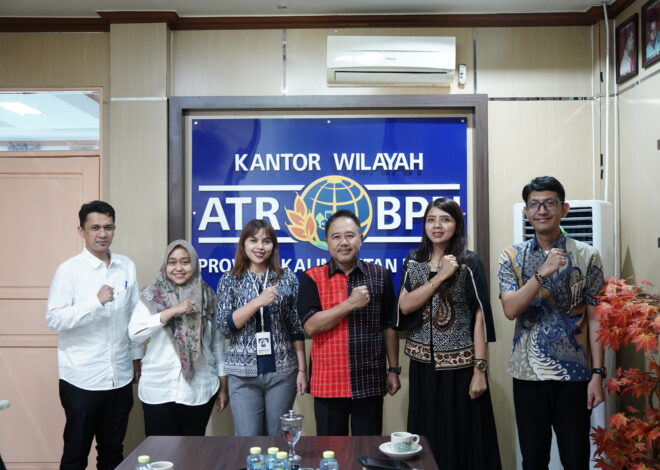 Kanwil BPN Kalbar Terima Kunjungan Bank Mandiri Pontianak, Perkuat Sinergi Layanan Publik
