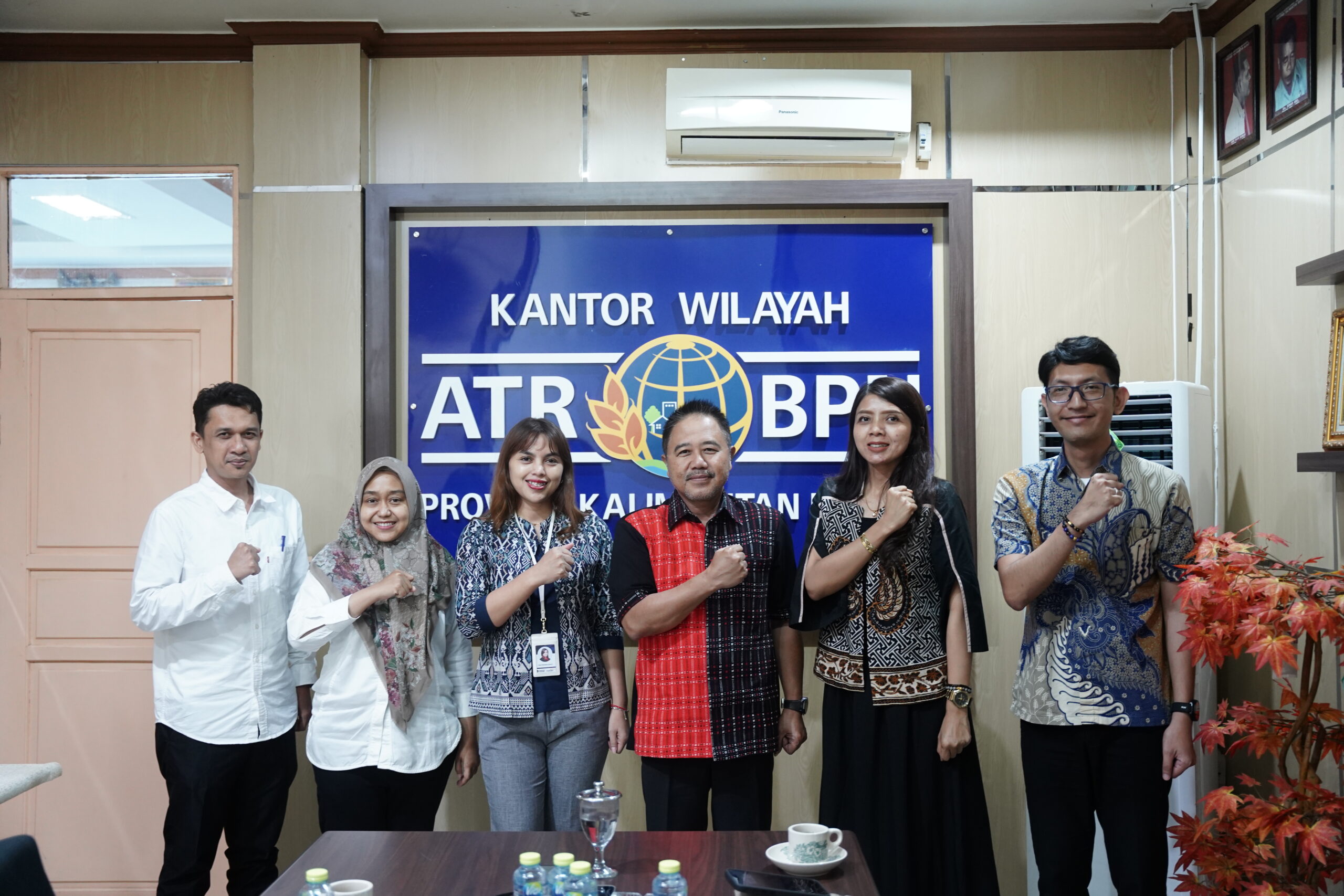 Kanwil BPN Kalbar Terima Kunjungan Bank Mandiri Pontianak, Perkuat Sinergi Layanan Publik