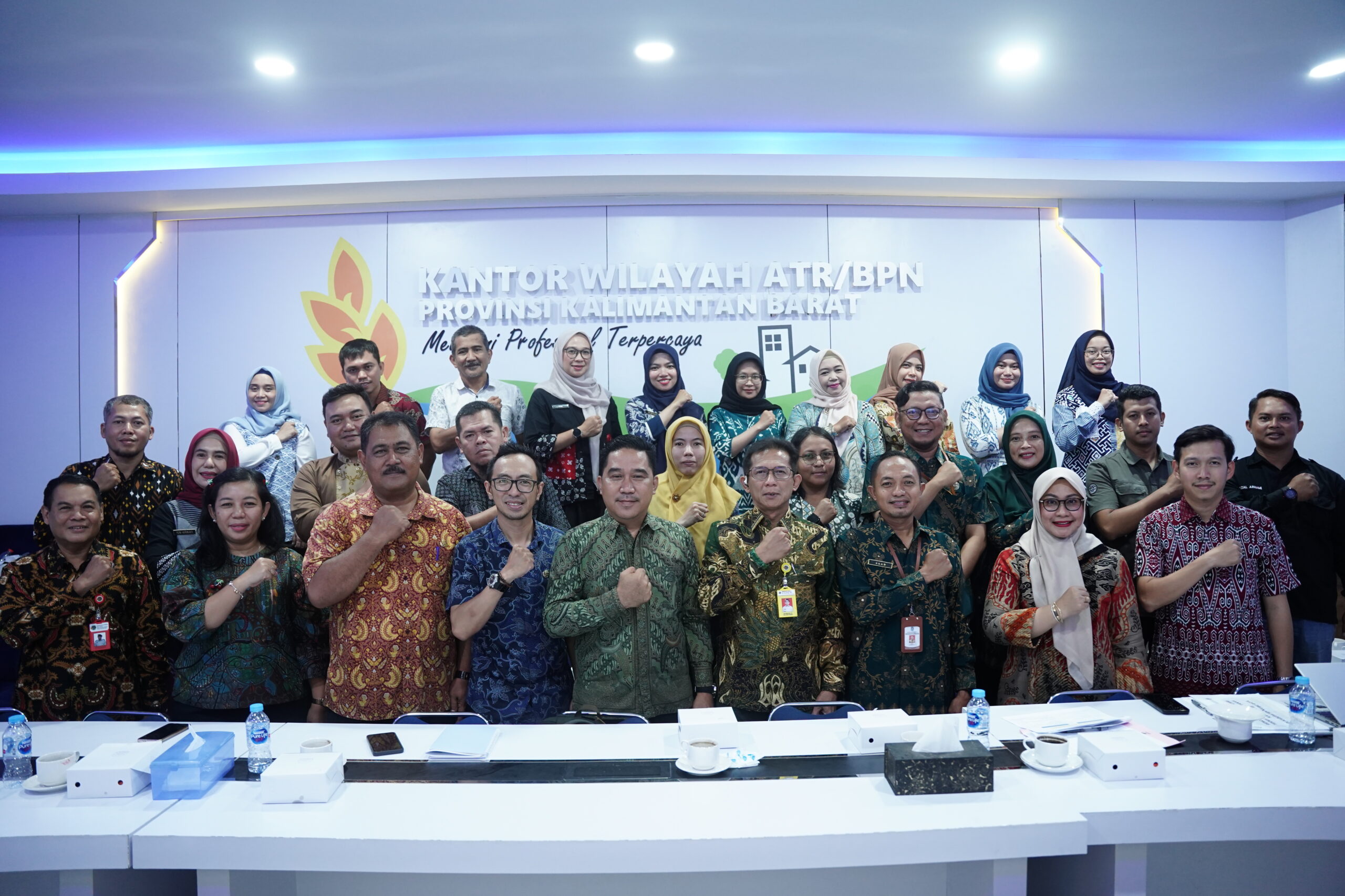 Kanwil BPN Kalbar Gelar Rapat Koordinasi Awal Konsolidasi Tanah di Kubu Raya