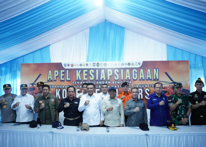 Wamen ATR/BPN Hadiri Apel Siaga Karhutla di Pontianak, Tekankan Pencegahan sebagai Prioritas