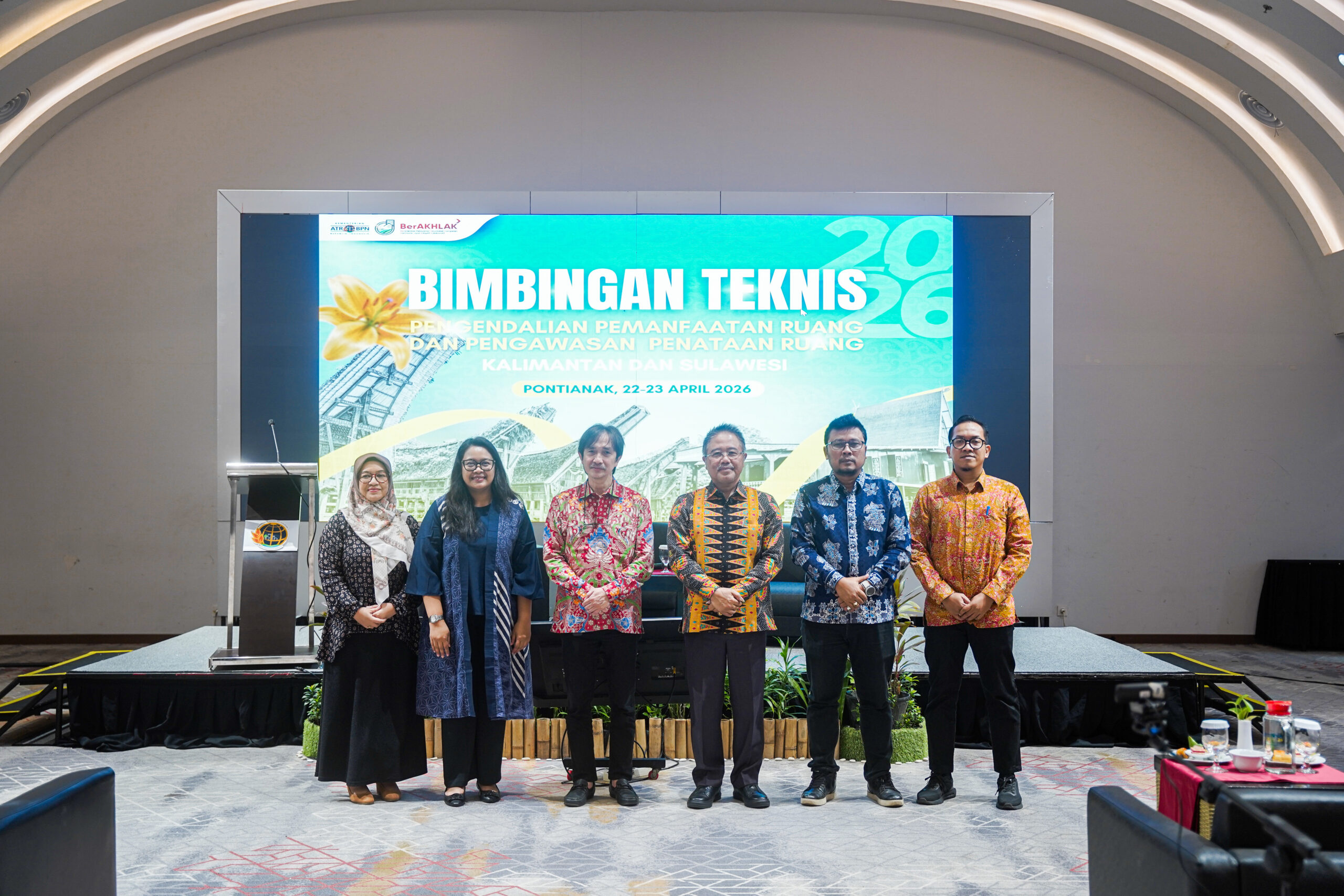 Bimtek Pengendalian Pemanfaatan Ruang Digelar di Pontianak, Soroti Tekanan Alih Fungsi Lahan