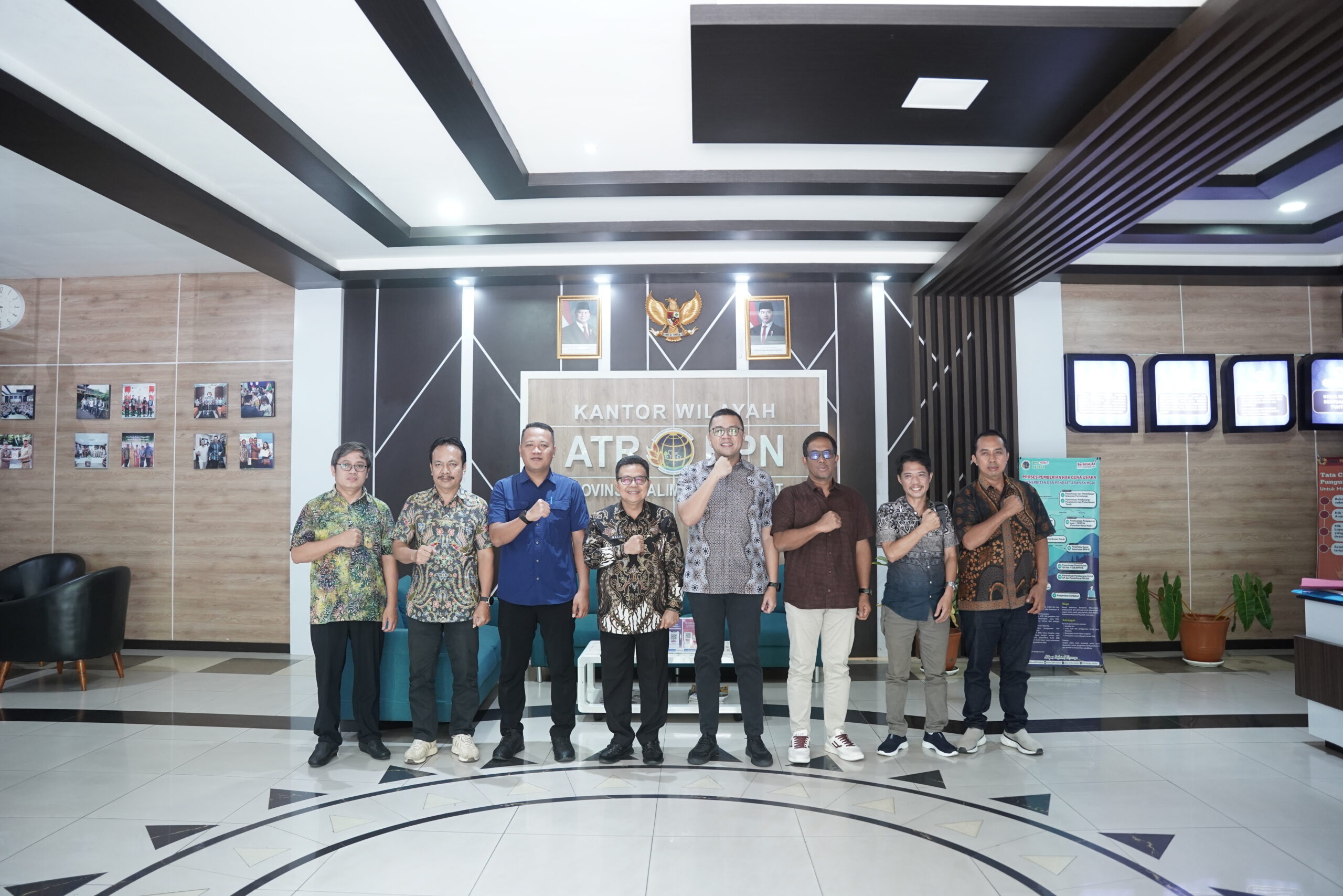 Pemkab Melawi Konsultasi HGU Perkebunan ke Kanwil BPN Kalbar