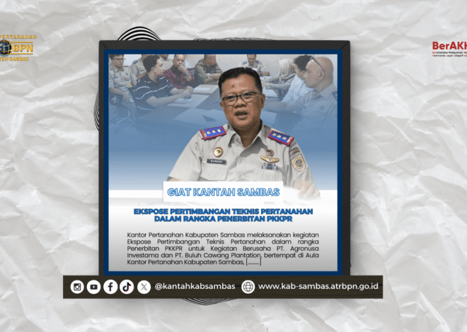 Ekspos Pertimbangan Teknis Pertanahan Dalam Rangka Penerbitan PKKPR PT.BCP