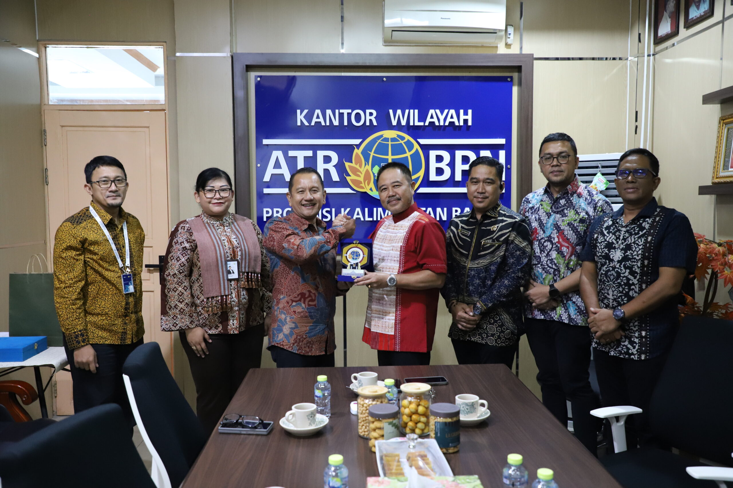 Kanwil BPN Kalbar Terima Kunjungan PLN, Perkuat Sinergi Pengelolaan Aset dan Pertanahan