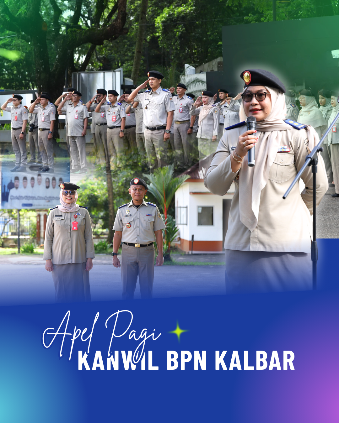 Apel Pengarahan Kanwil BPN Kalbar Tekankan Profesionalisme dan Kesiapan Pegawai