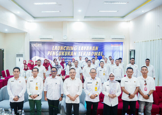 Kanwil BPN Kalbar Luncurkan Pelayanan Pengukuran Terjadwal di Seluruh Kabupaten/Kota