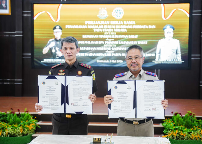 Kanwil BPN Kalbar dan Kejati Perkuat Sinergi Penanganan Hukum Pertanahan