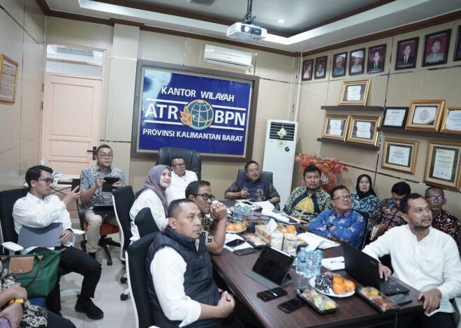 Kanwil BPN Kalbar Perkuat Penanganan Sengketa Pertanahan