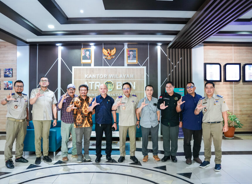 BPN Kalbar Terima Audiensi DPRD Landak, Bahas Isu Strategis Pertanahan