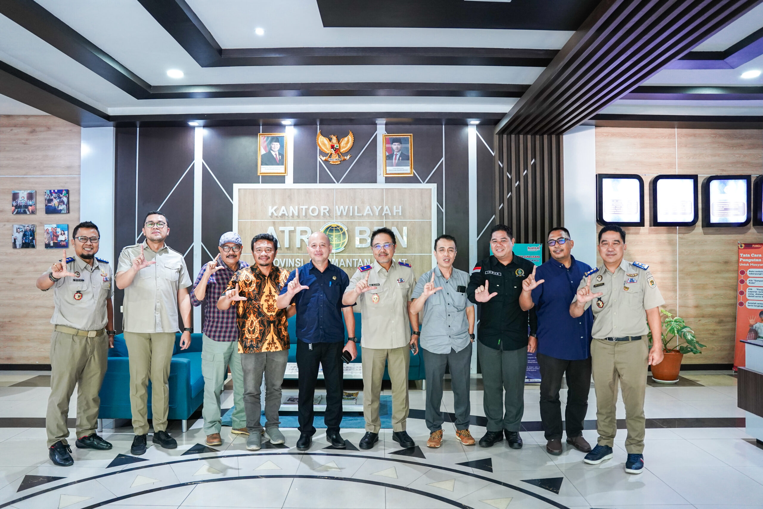 BPN Kalbar Terima Audiensi DPRD Landak, Bahas Isu Strategis Pertanahan