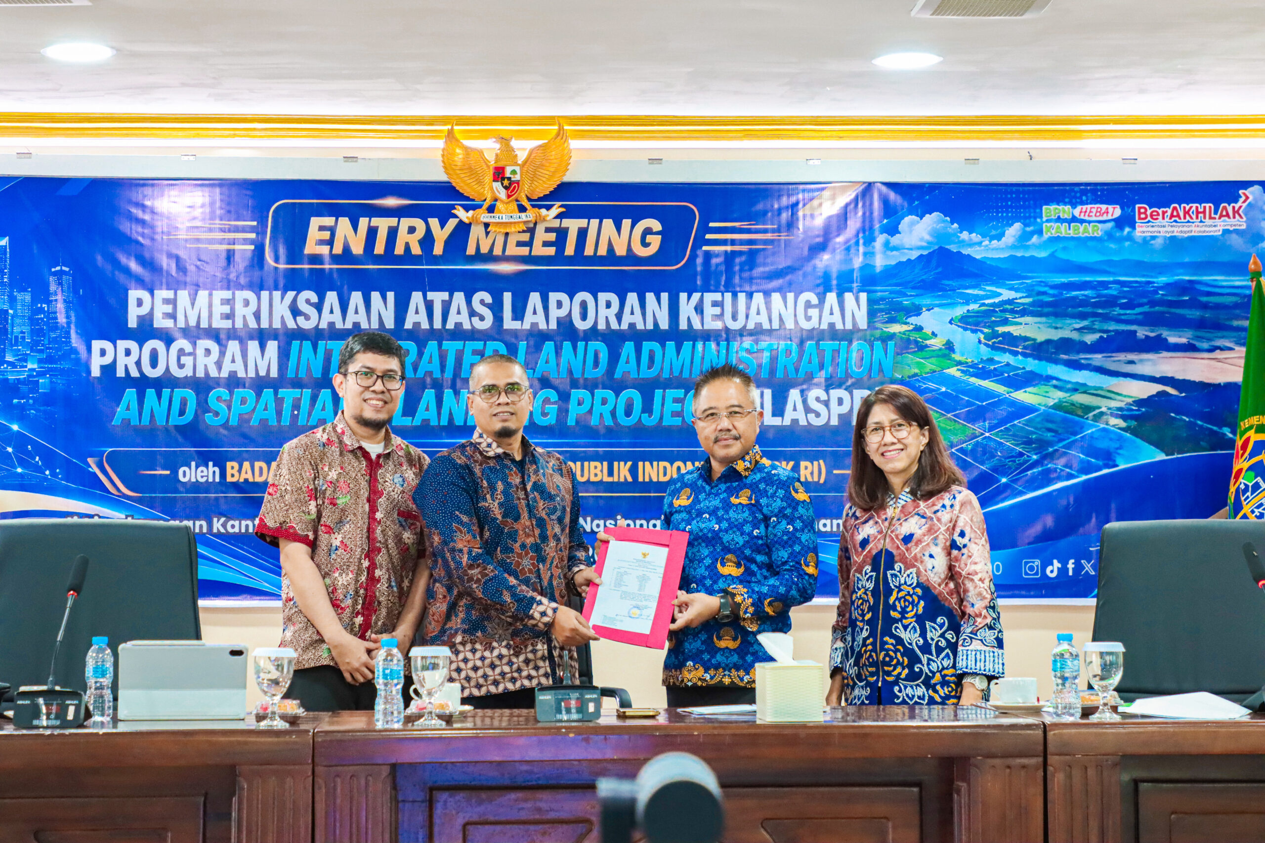 BPN Kalbar Perkuat Transparansi, Program ILASPP Masuk Tahap Pemeriksaan