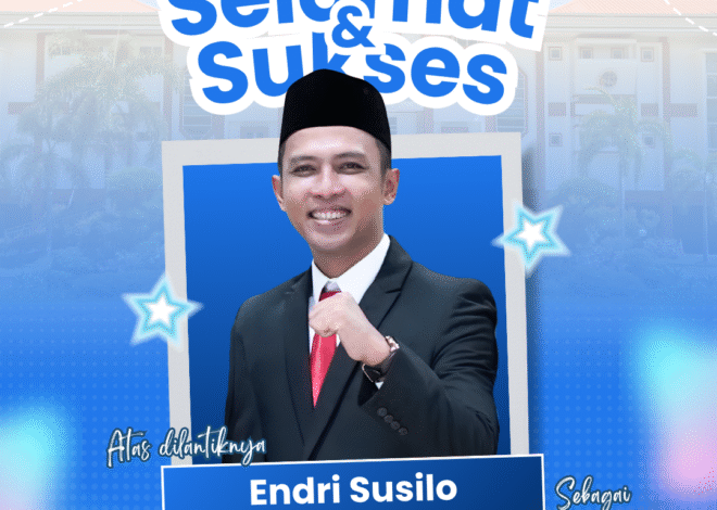 Endri Susilo Resmi Dilantik sebagai Kepala Kantor Pertanahan Bengkayang