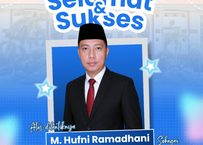 M. Hufni Ramadhani Resmi Dilantik sebagai Kepala Kantor Pertanahan Kayong Utara