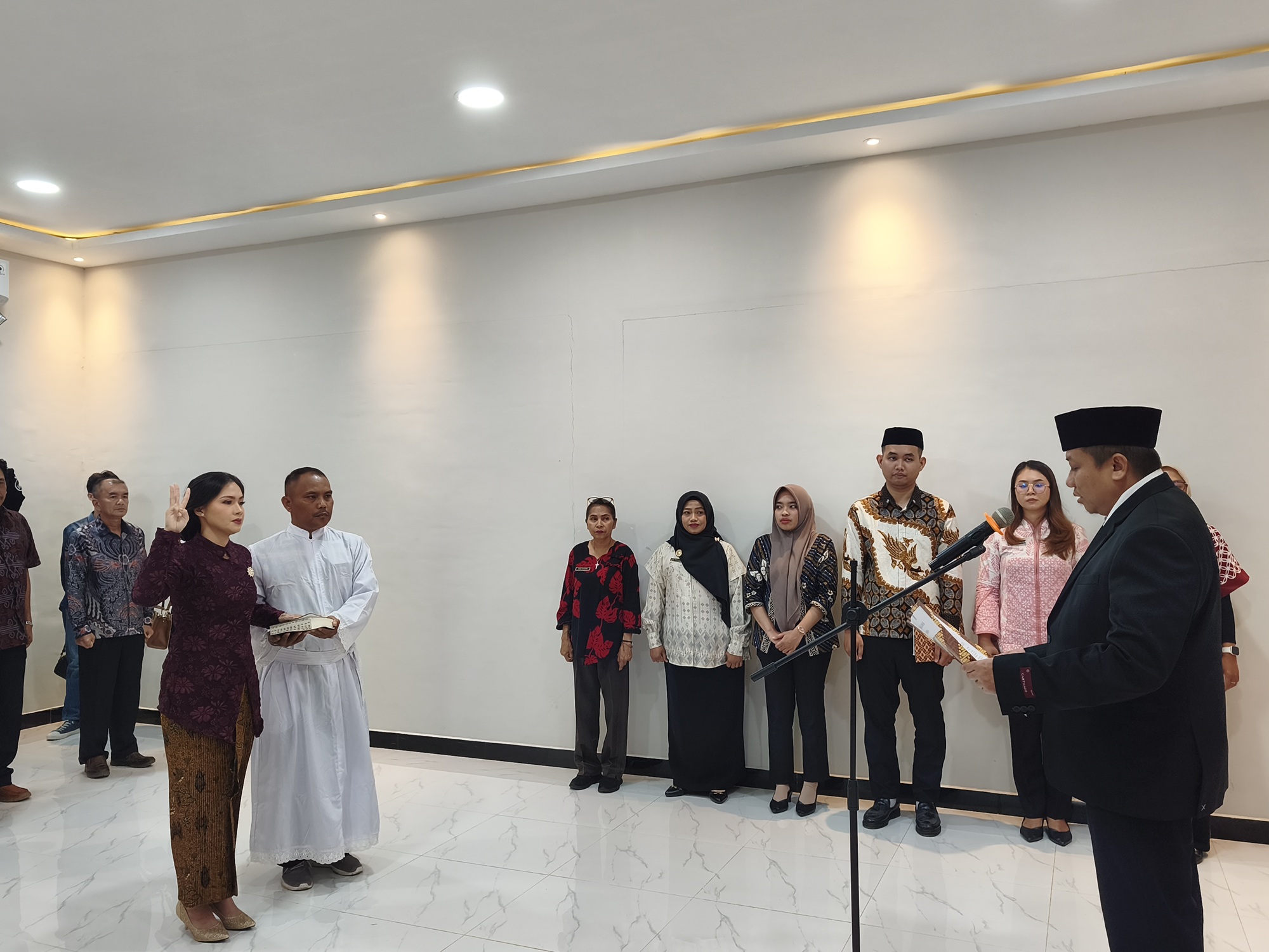 Pelantikan Pengambilan Sumpah Janji Jabatan Pejabat Pembuat Akta Tanah (PPAT) di Lingkungan Kantor Pertanahan Kabupaten Sekadau