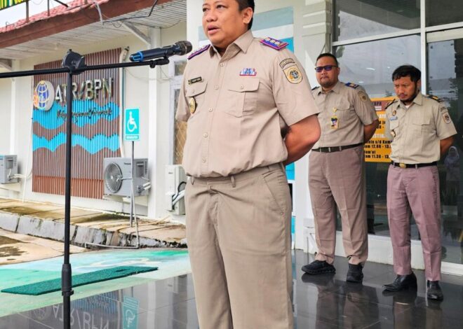 Apel Pagi Kantor Pertanahan Kabupaten Sekadau