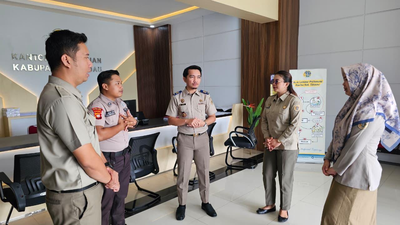 Pengarahan Loket Kantah Sekadau