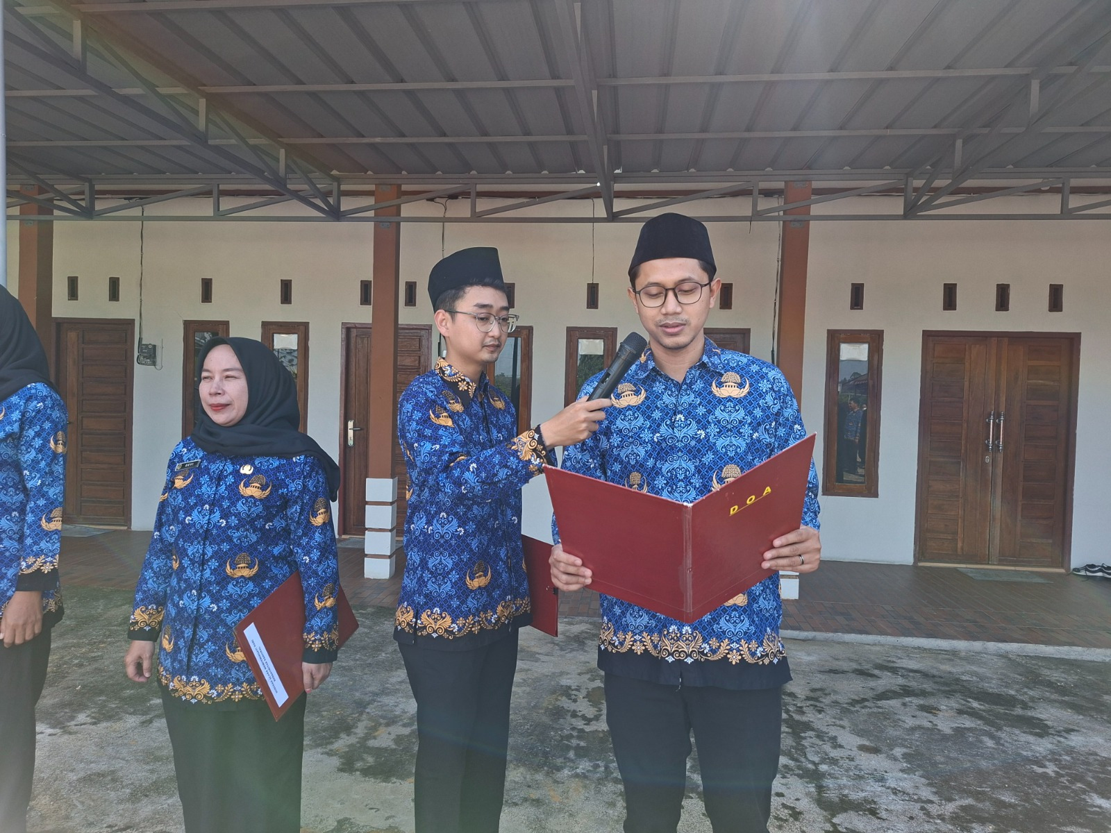 Kantor Pertanahan Kabupaten Sanggau Gelar Upacara Peringatan Hari Lahir Pancasila