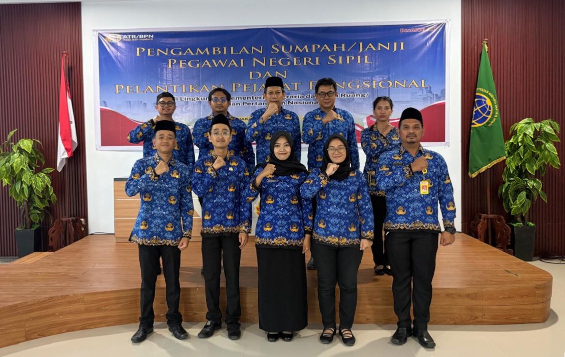 Pengambilan Sumpah/Janji PNS dan Pelantikan Pejabat Fungsional, Perkuat Komitmen Pelayanan Publik