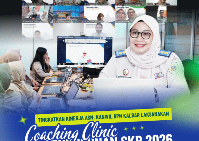 BPN Kalbar Gelar Coaching Clinic SKP, Tingkatkan Kompetensi ASN dalam E-Kinerja