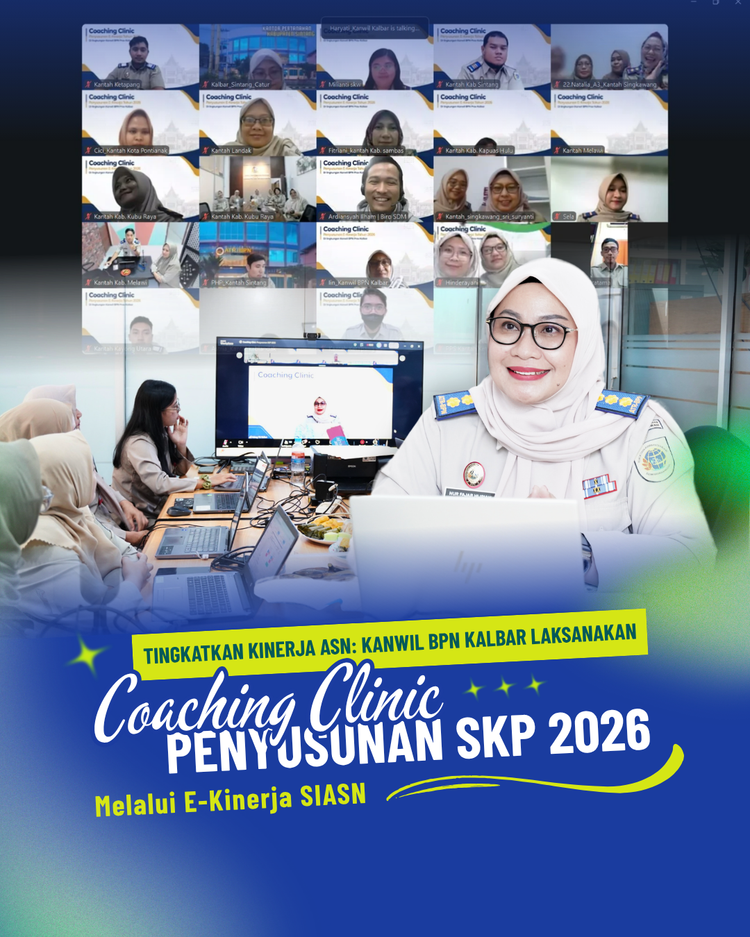 BPN Kalbar Gelar Coaching Clinic SKP, Tingkatkan Kompetensi ASN dalam E-Kinerja