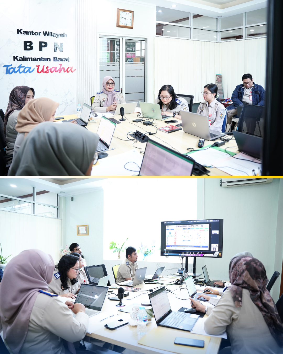 BPN Kalbar Ikuti Penilaian Maturitas SPIP 2026