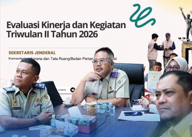 BPN Kalbar Ikuti Evaluasi Kinerja Triwulan II ATR/BPN