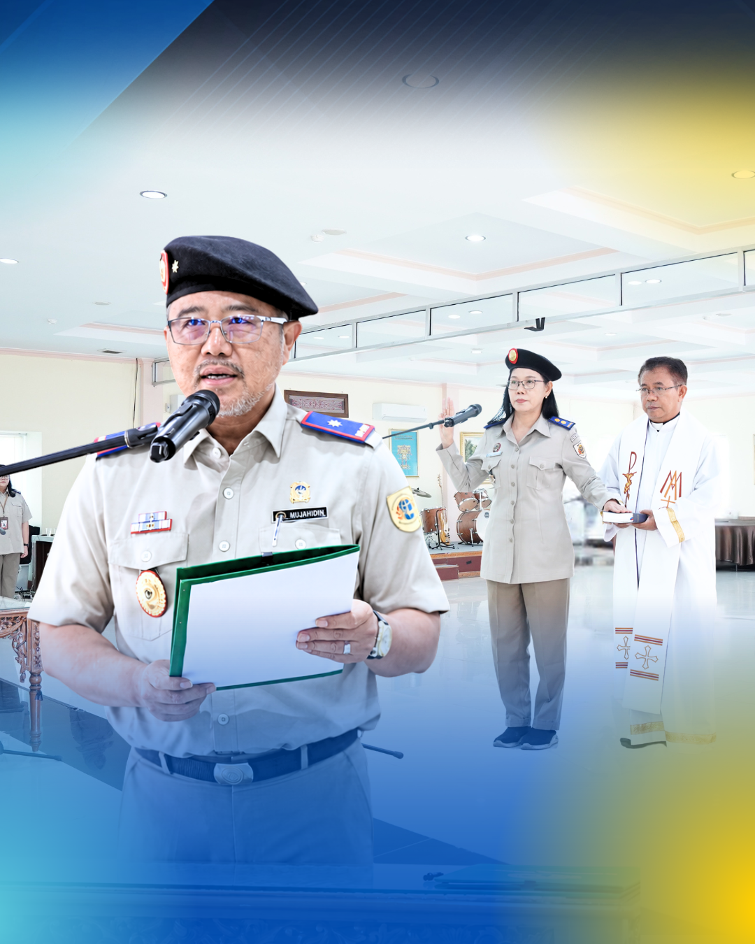 Mujahidin Ma’ruf Lantik Penata Pertanahan Ahli Muda di BPN Kalbar